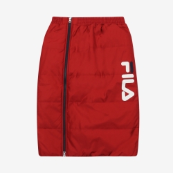 Fila Heritage Padded - Naisten Hameet - TummanPunainen | FI-10040